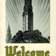 Welcome Home card issued by the Burgh of Greenock to returning forces in 1945. - 2006.261 - © McLean Museum and Art Gallery, Greenock