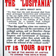 First World War recruitment poster 'Remember the Lusitania!', published by the Parliamentary Recruiting Committee in 1915 - 1996.100.36 ©McLean Museum and Art Gallery, Greenock.