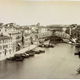 Grand Canale and the Rialto Bridge next to the Palazzo Grimani, Venice by Carlo Naya (1816-1882) - Albumen print on paper - 13.3 x 17.3 cm - 2017.134.17 - © McLean Museum and Art Gallery, Greenock