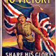 He Carried the Flag to Victory - Lithograph poster promoting War Bonds issued by the Scottish War Savings Committee in 1918 - 1996.100.68 - © McLean Museum and Art Gallery, Greenock