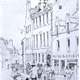 Pencil drawing on cream paper entitled 'The Anchor Inn, Greenock' by Patrick Downie (1854-1945) - 1879 - 18.8 x 14.4 cm - 1977.774 - © McLean Museum and Art Gallery, Greenock