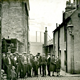 Back Row Lane, Port Glasgow from Chapel Lane with a crowd of men, women and children. - 2009.98.14 - © McLean Museum and Art Gallery, Greenock