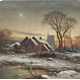 Winter Daybreak by Waller Hugh Paton ( 1828-1895) - Oil on board - 28.5 x 39.5 cm - 1864 - 1977.1079 - ©McLean Museum and Art Gallery, Greenock